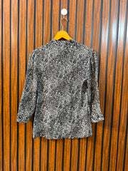 Chest 20  Lenght 23  Fabric Chiffon Women's New Arrival Full Sleeve Top