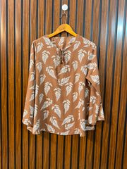 Chest 18  Lenght 25  Fabric Rayon Western Women's Top Collection