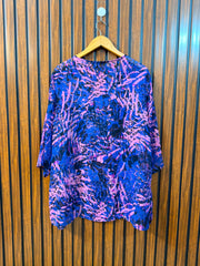 Chest 22  Lenght 30  Fabric Chiffon Women's Signature Full Sleeve Top