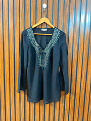 Chest 20  Lenght 28  Fabric Chiffon Women's Stylish Top Collection