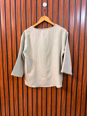 Chest 18  Lenght 23  Fabric Silk Imported Women's Fashion Top