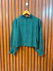 Chest 17  Lenght 18  Fabric Chiffon Ladies' Imported Top