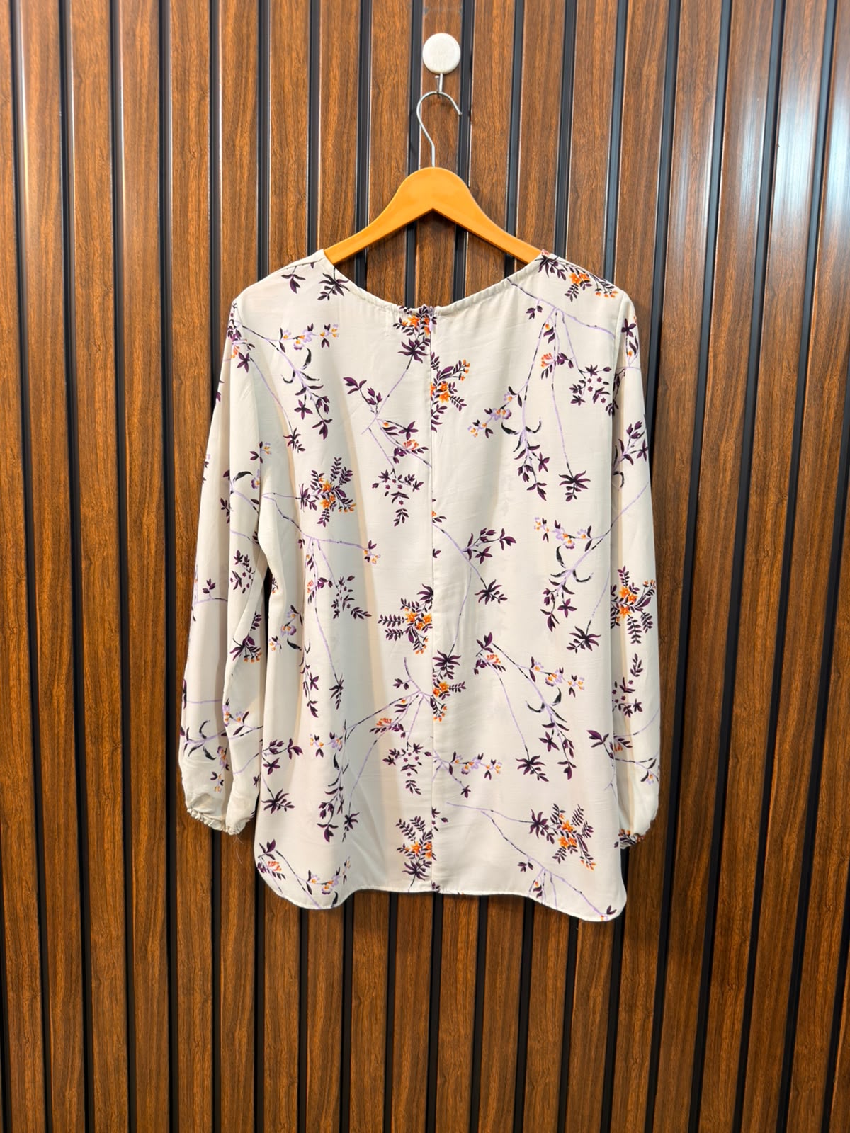 Chest 20  Lenght 26  Fabric Chiffon Western Branded Full Sleeve Top for Women