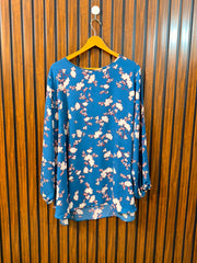 Chest 26  Lenght 30  Fabric Chiffon Imported Western Ladies' Top Collection