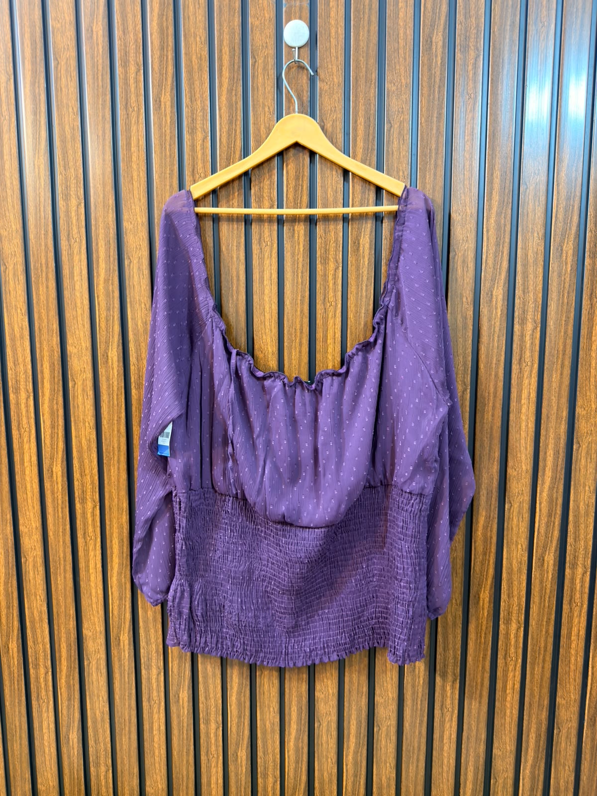 Chest Large  Lenght 29  Fabric Chiffon Women's Latest Full Sleeve Top