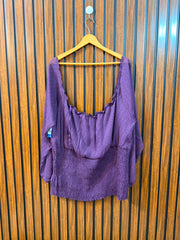 Chest Large  Lenght 29  Fabric Chiffon Women's Latest Full Sleeve Top