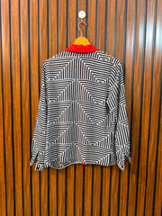 Chest 17  Lenght 23  Fabric Chiffon Western Branded Ladies' Fashion Top
