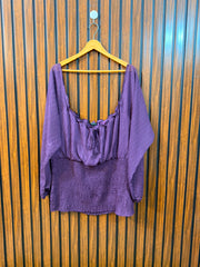 Chest Large  Lenght 29  Fabric Chiffon Women's Latest Full Sleeve Top