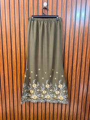 Waist 32  Length 39  Fabric Rayon Women's Designer Skirt