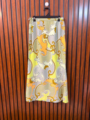 Waist 28  Length 39  Fabric Silk Women's Elegant Skirt