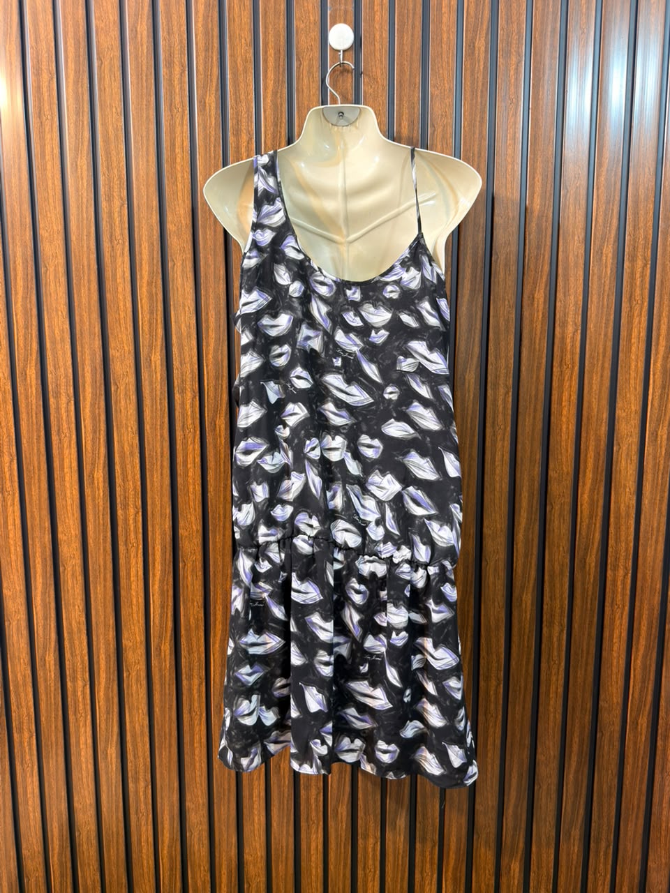 Chest 16  Lenght 35  Fabric chiffon Women's Western Party Mini Dress