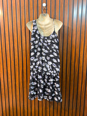 Chest 16  Lenght 35  Fabric chiffon Women's Western Party Mini Dress