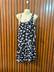 Chest 16  Lenght 35  Fabric chiffon Women's Western Party Mini Dress