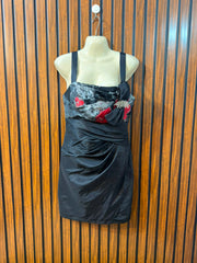 Chest 17  Lenght 32  Fabric silk Western Branded Ladies Mini Dress