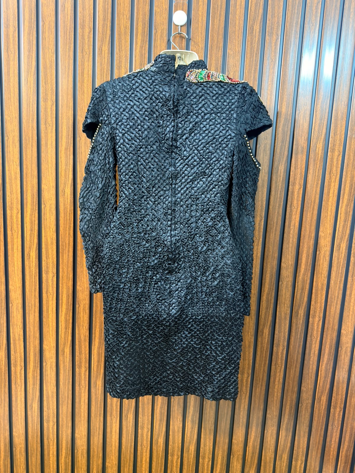 Chest 19  Lenght 32  Fabric silk Women's Trendy Party Dress