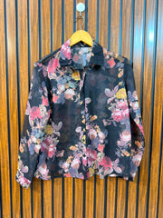 Chest 18  Lenght 22  Fabric chiffon Branded Women’s Long Sleeve Top