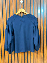 Chest 18  Lenght 19 to 21  Fabric Georgette Women’s Full Sleeve Casual Top