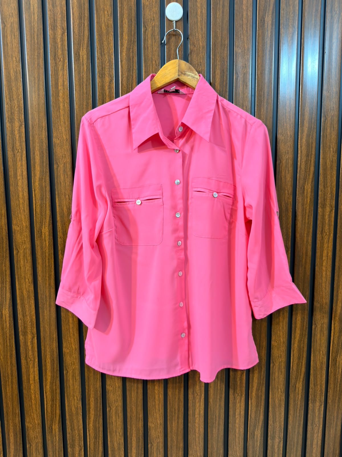 Chest 20  Lenght 24.5  Fabric Silk Ladies Full Sleeve Branded Top