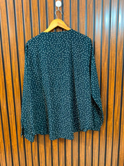 Chest 22  Lenght 28  Fabric Silk Ladies Branded Western Top