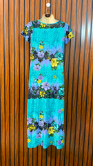 Chest 19  Length 47  Fabric Silk Jersey Women’s Western Maxi