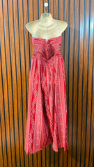 Chest Large  Length 44  Fabric Linen Western Women’s Jumpsuit