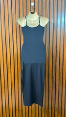 Chest 18  Length 47  Fabric Silk Jersey Ladies Western Long Maxi