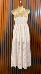 Chest 20  Length 50  Fabric Net Women’s Long Maxi Wear