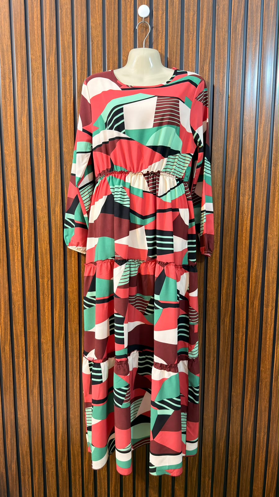 Chest 18  Length 53  Fabric Silk Branded Women’s Long Maxi Dress