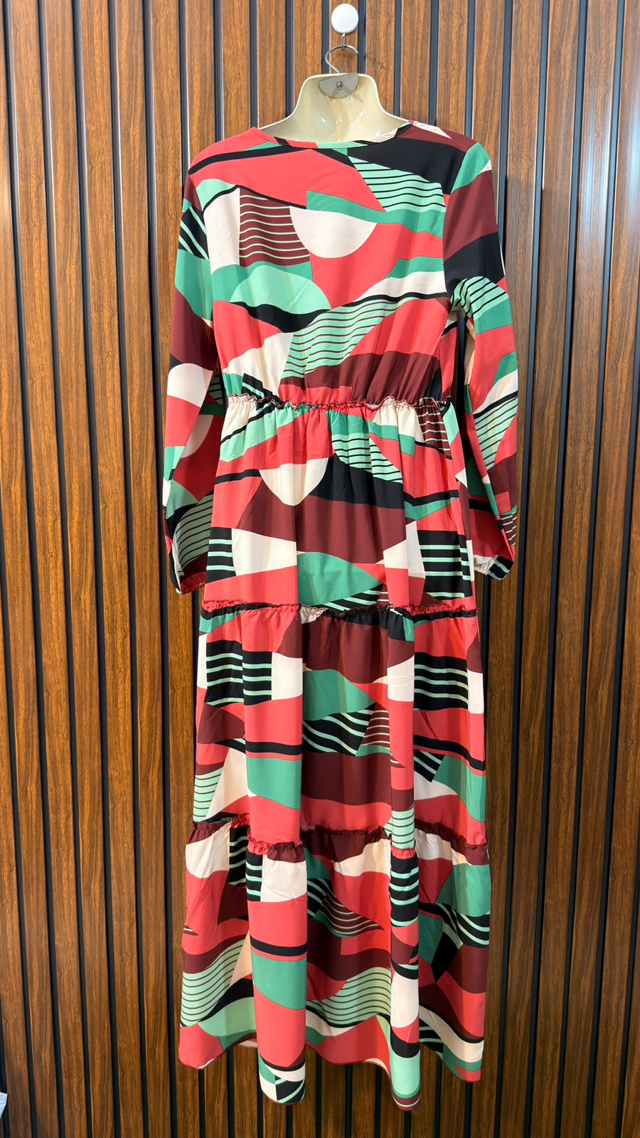 Chest 18  Length 53  Fabric Silk Branded Women’s Long Maxi Dress