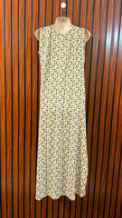 Chest 21  Lenght 49  Fabric silk jersey Women’s Long Maxi Collection