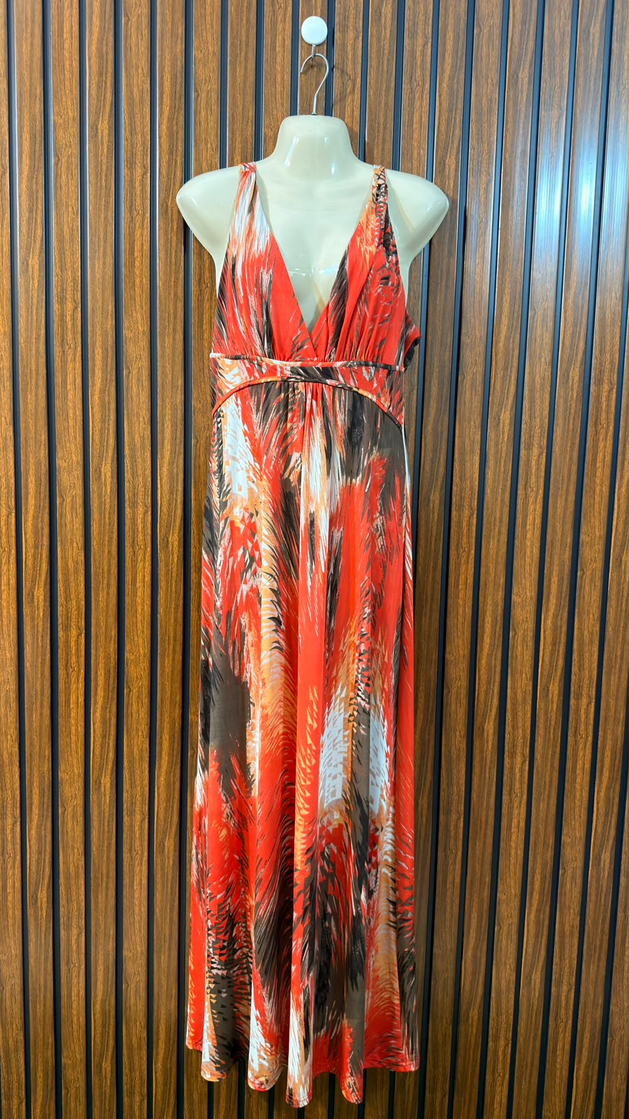 Chest 20  Lenght 56  Fabric silk jersey Western Branded Long Dress