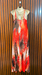 Chest 20  Lenght 56  Fabric silk jersey Western Branded Long Dress