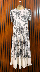 Chest 18  Lenght 52  Fabric silk Western Maxi Dress for Women