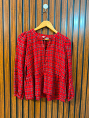 chest 20  Length 22  Fabric rayon Western Branded Women’s Full Sleeve Top
