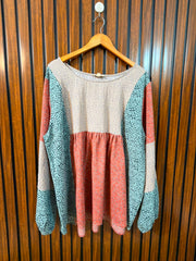 chest 26  Length 28 to 31  Fabric silk Women’s Western Full Sleeve Top
