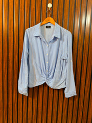 chest 22  Length 21  Fabric linen Ladies Western Full Sleeve Top