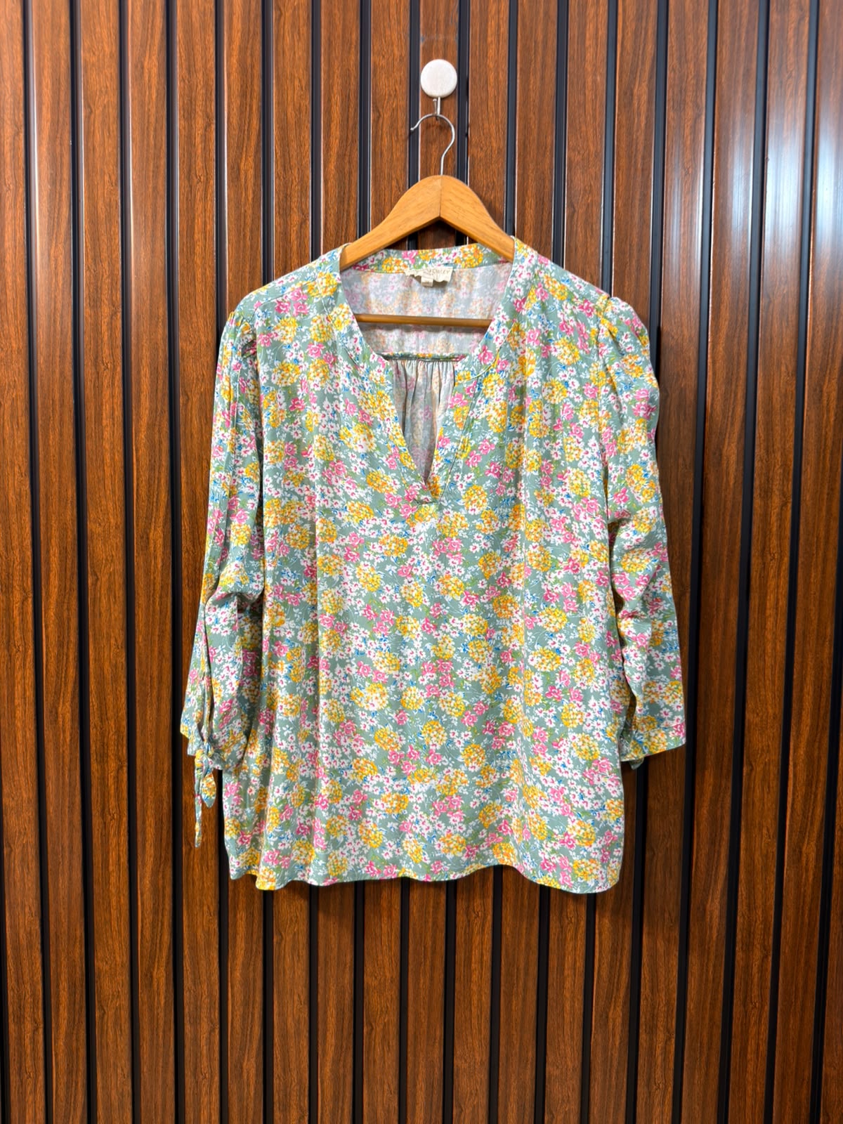 chest 27 Length 25 Fabric linen Western Women’s Sleeve Top