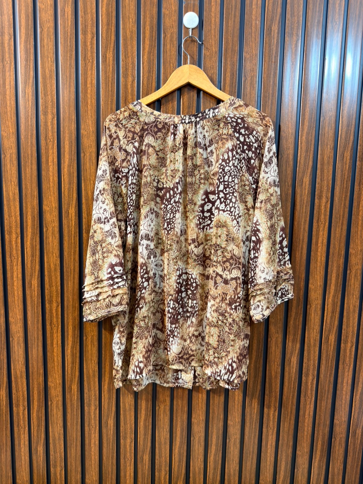 chest 19 Length 25 Fabric chiffon Women’s Branded Long Sleeve Wear