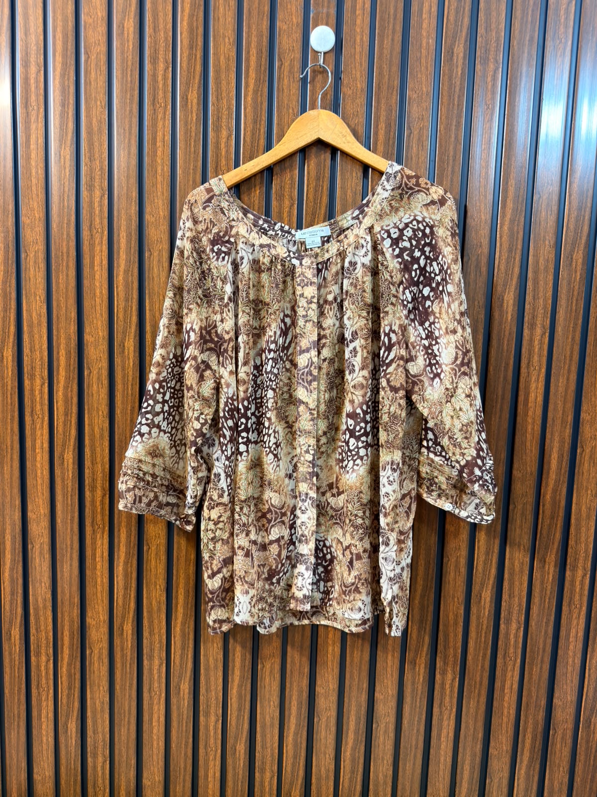 chest 19 Length 25 Fabric chiffon Women’s Branded Long Sleeve Wear