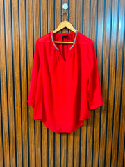 chest 22 Length 27 Fabric chiffon Western Women’s Branded Sleeve Top