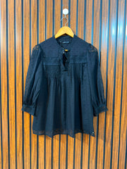chest 19 Length 25 Fabric chiffon Western Ladies Sleeve Top