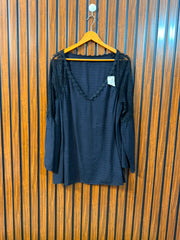 chest 22  Length 28 Fabric silk Branded Western Women’s Full Sleeve Top