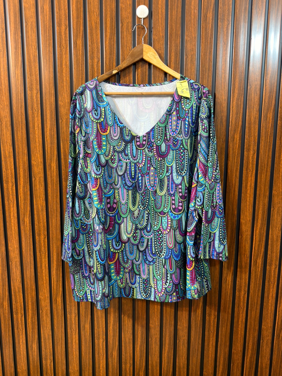 chest 27 Length 29  Fabric silk Branded Ladies Sleeve Top