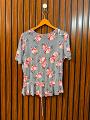 Chest 20  Length 22 Western Branded Women's Casual T-Shirt