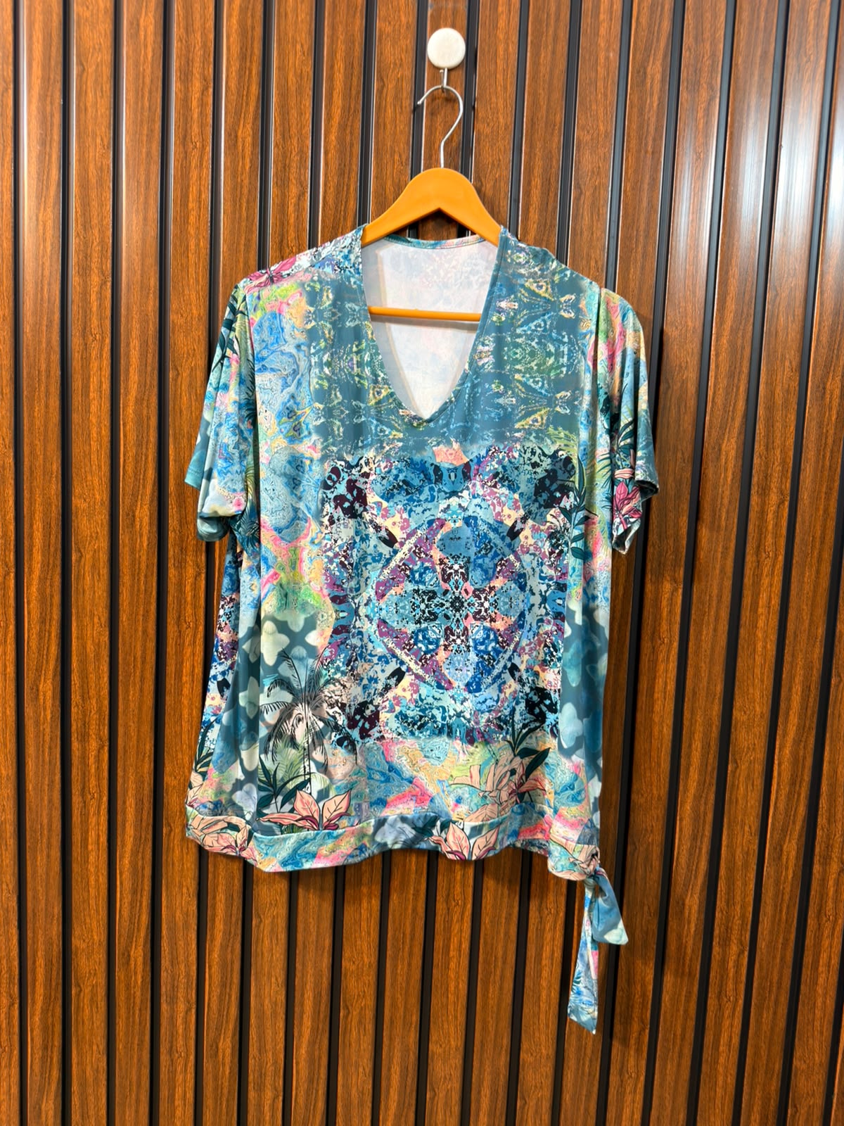 Chest 24  Length 25 Western Branded Women Fashion T-Shirt