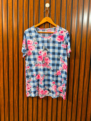 Chest 22  Length 27 Western Branded Women Premium T-Shirt