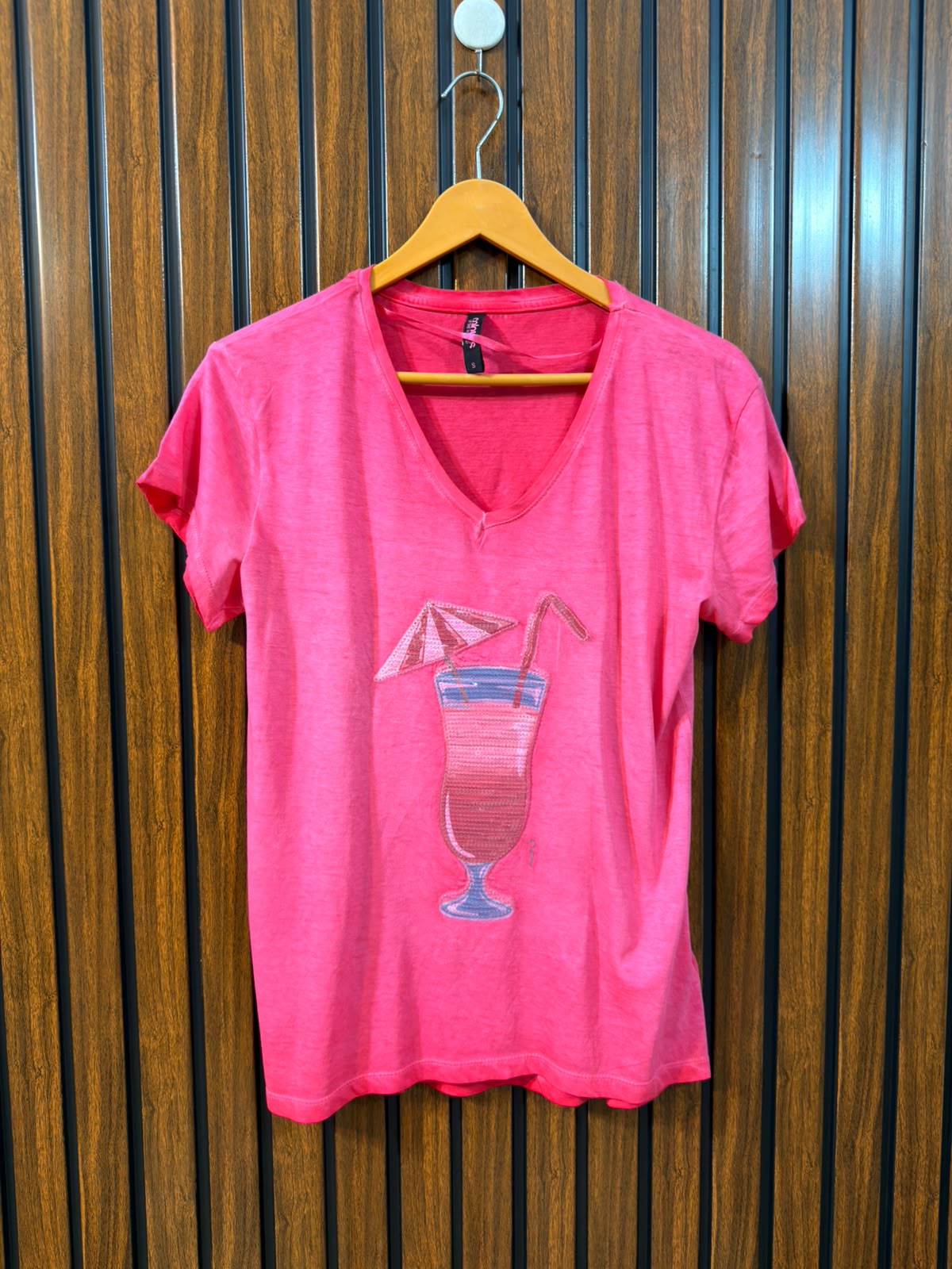 Chest 19  Length 24 Western Branded Women's T-Shirt Wear