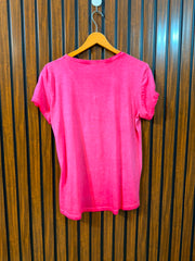 Chest 19  Length 24 Western Branded Women's T-Shirt Wear