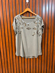 Chest 22  Length 27 To 28 Western Branded Women's Trendy T-Shirt