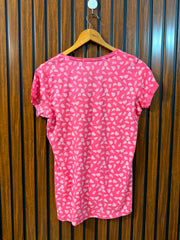 Chest 19  Length 22 To 26 Western Branded Women's T-Shirt Outfit